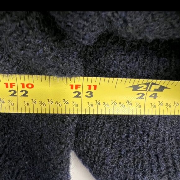 Guess Women's Dark Blue Double-Breasted Pea Coat XL - Picture 16 of 16